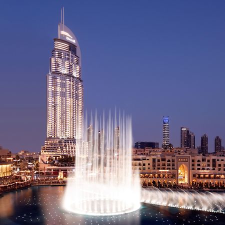 Hotel Address Downtown Dubaj Exteriér fotografie The Dubai Fountain