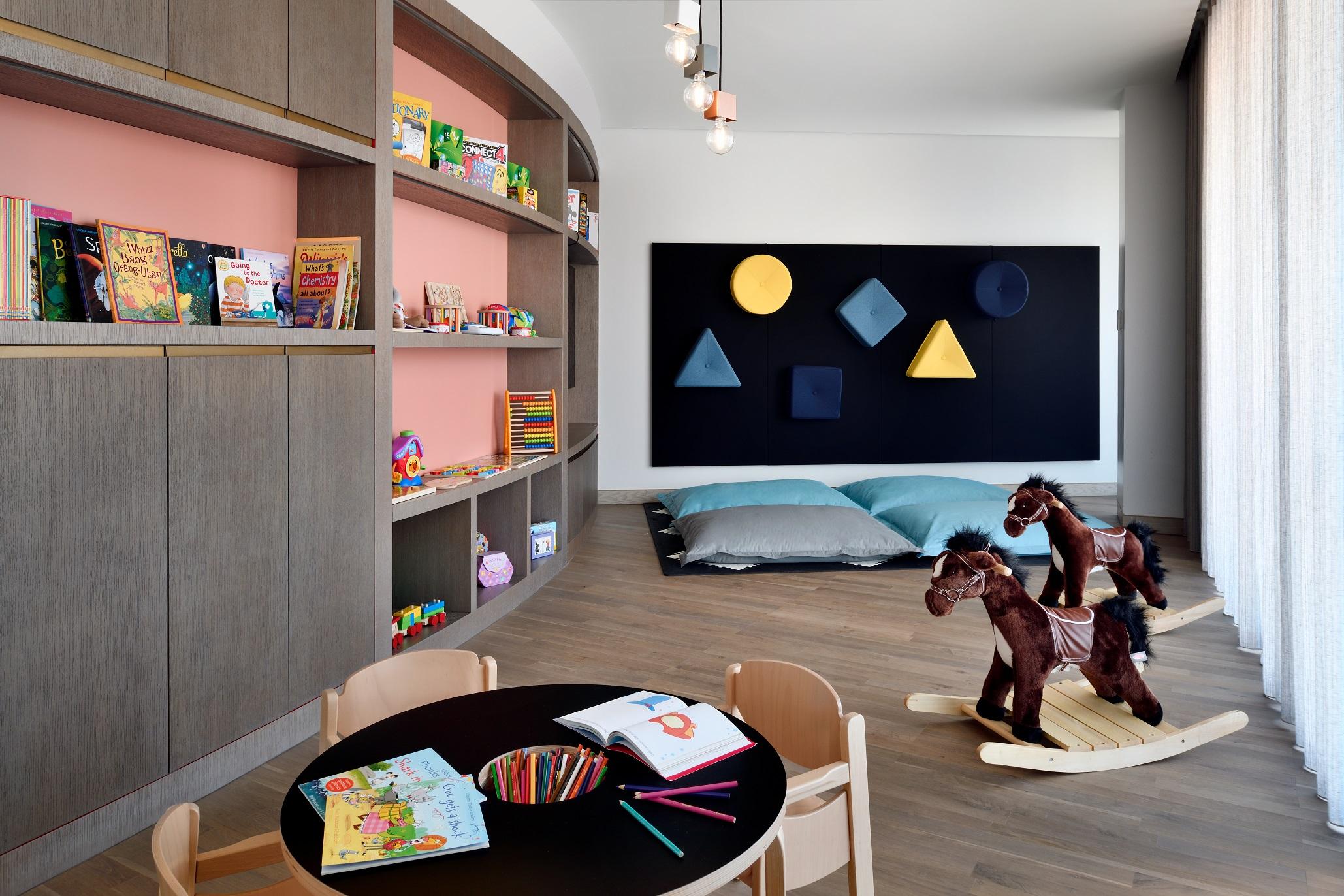 Hotel Address Downtown Dubaj Exteriér fotografie The Children's Room