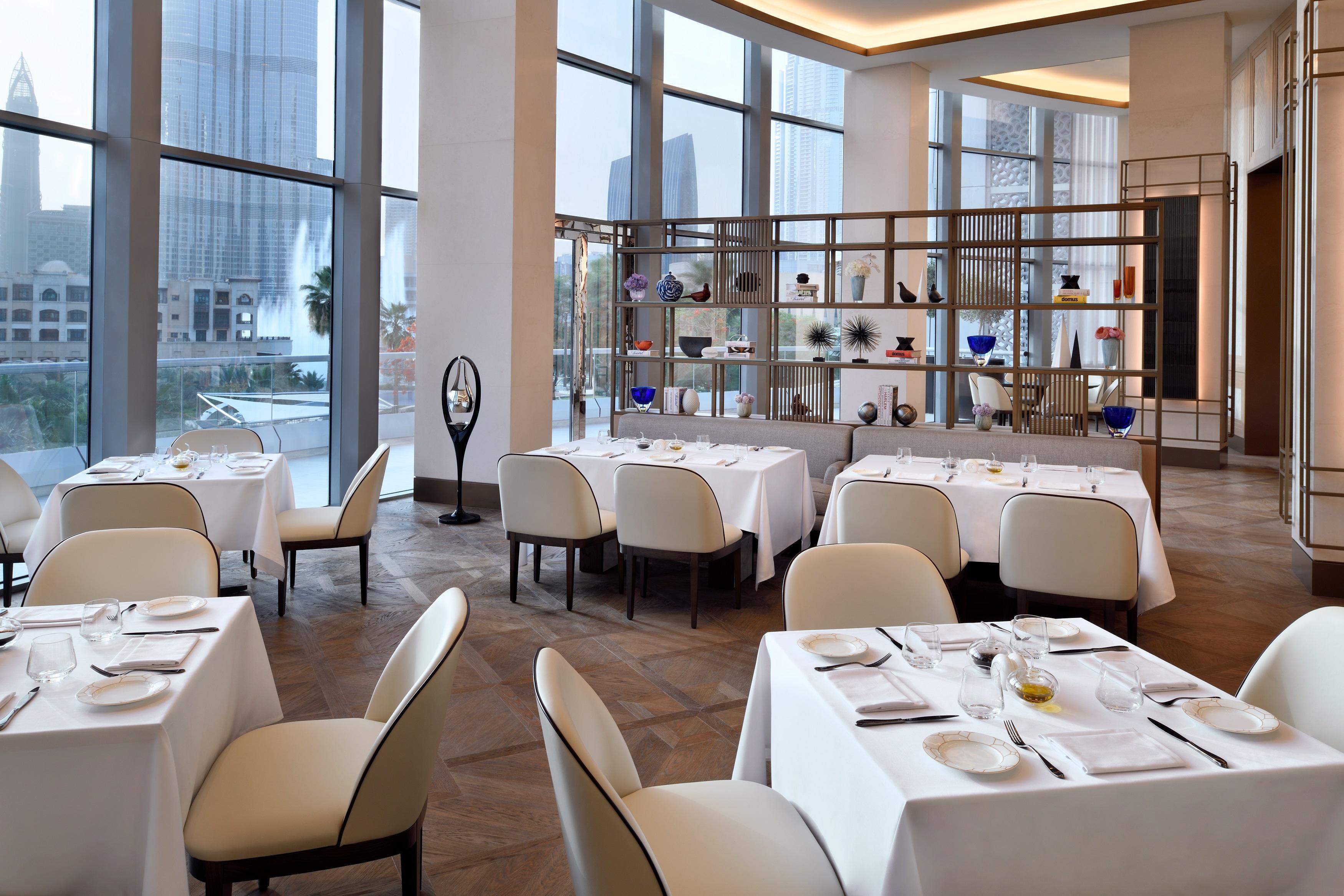Hotel Address Downtown Dubaj Exteriér fotografie The interior of the restaurant
