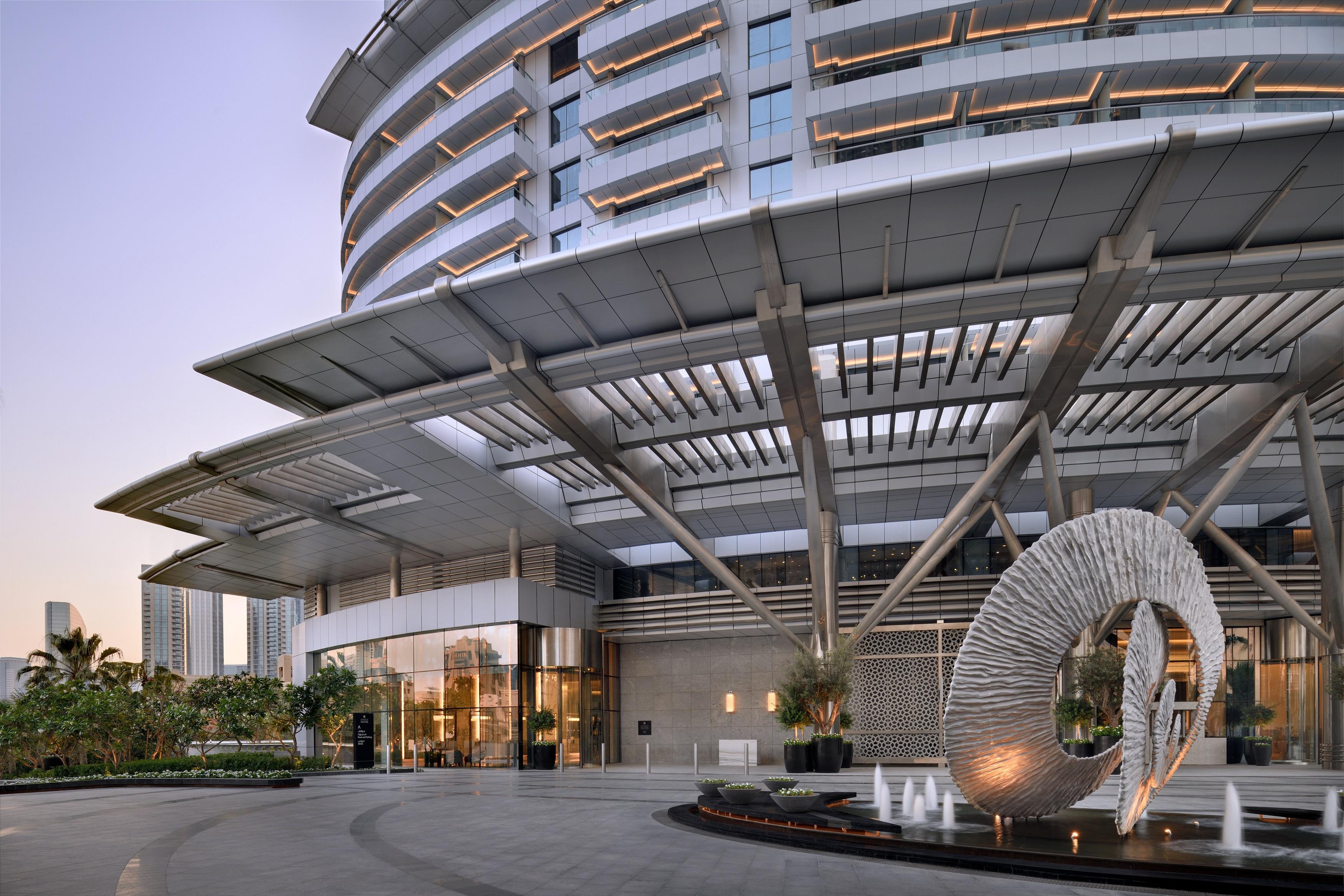 Hotel Address Downtown Dubaj Exteriér fotografie The Ritz-Carlton, DIFC