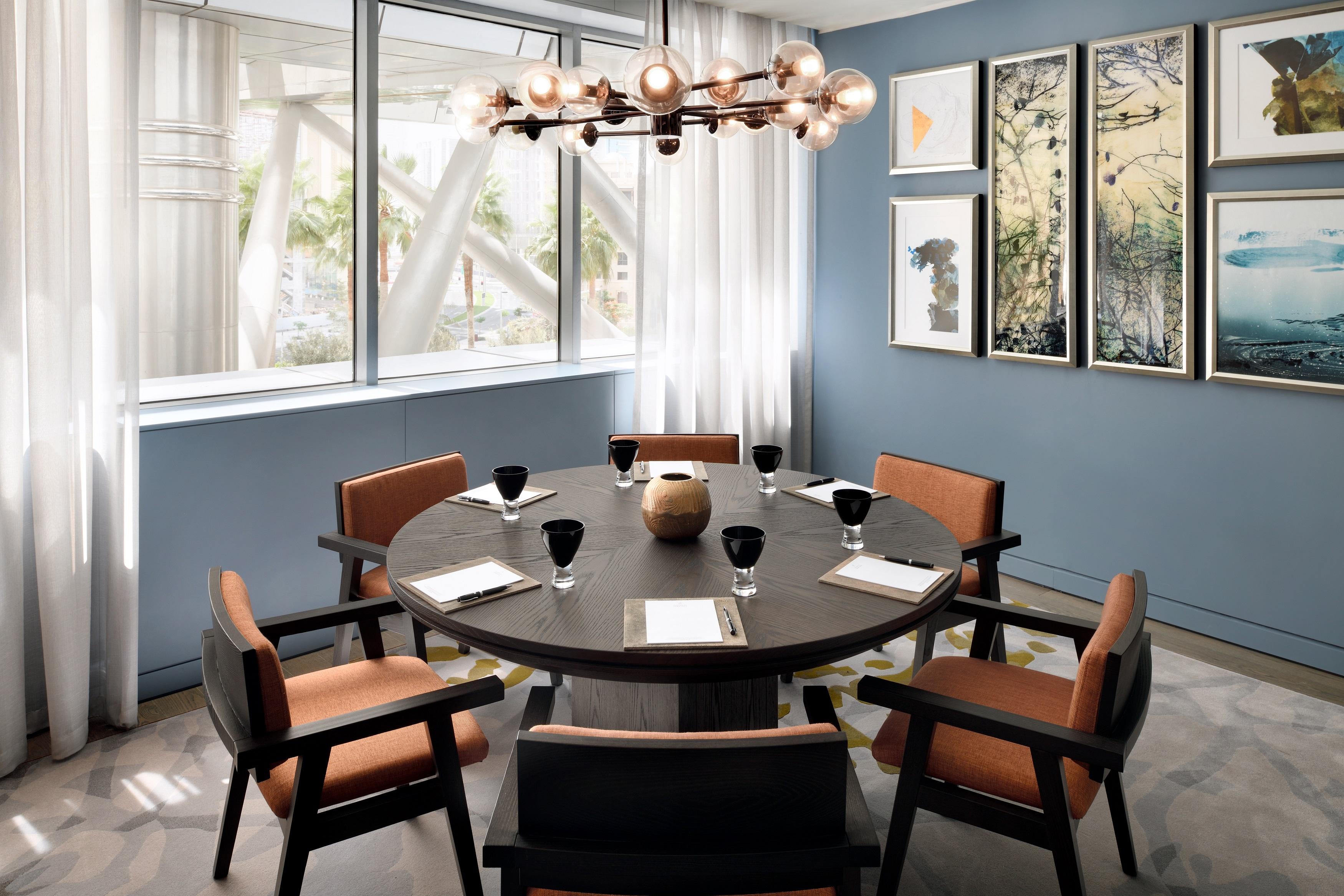 Hotel Address Downtown Dubaj Exteriér fotografie Dining room