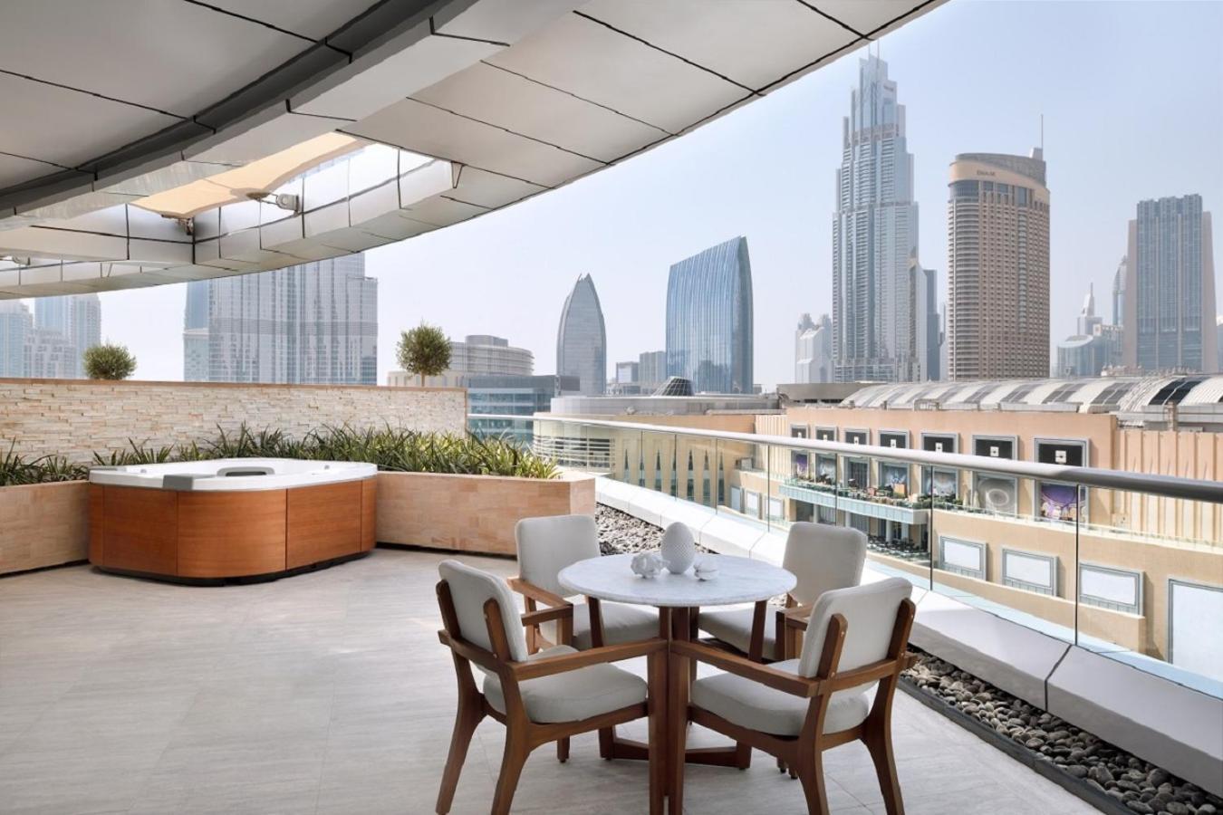 Hotel Address Downtown Dubaj Exteriér fotografie The Spa at The Address