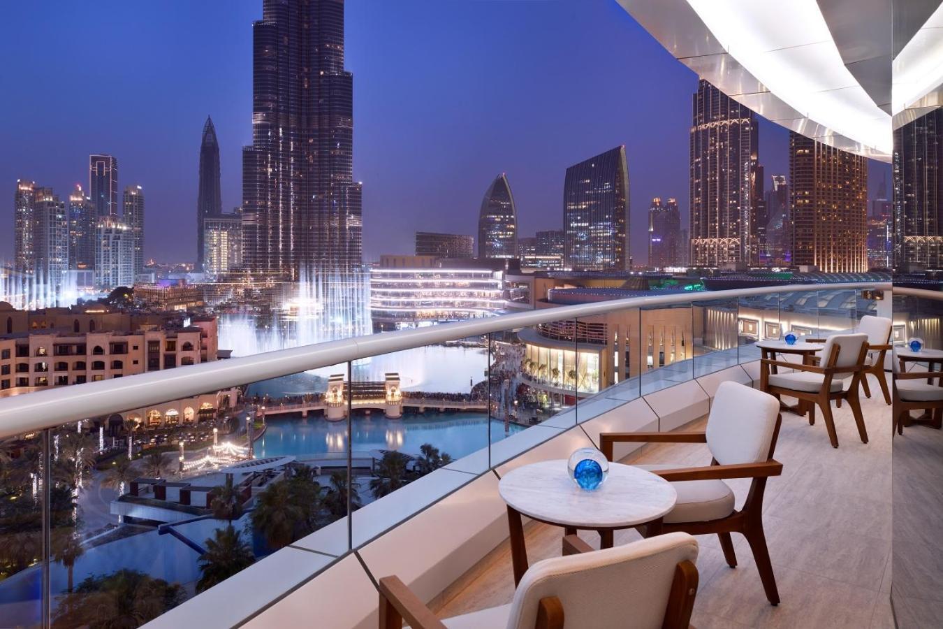 Hotel Address Downtown Dubaj Exteriér fotografie The Address Downtown Dubai