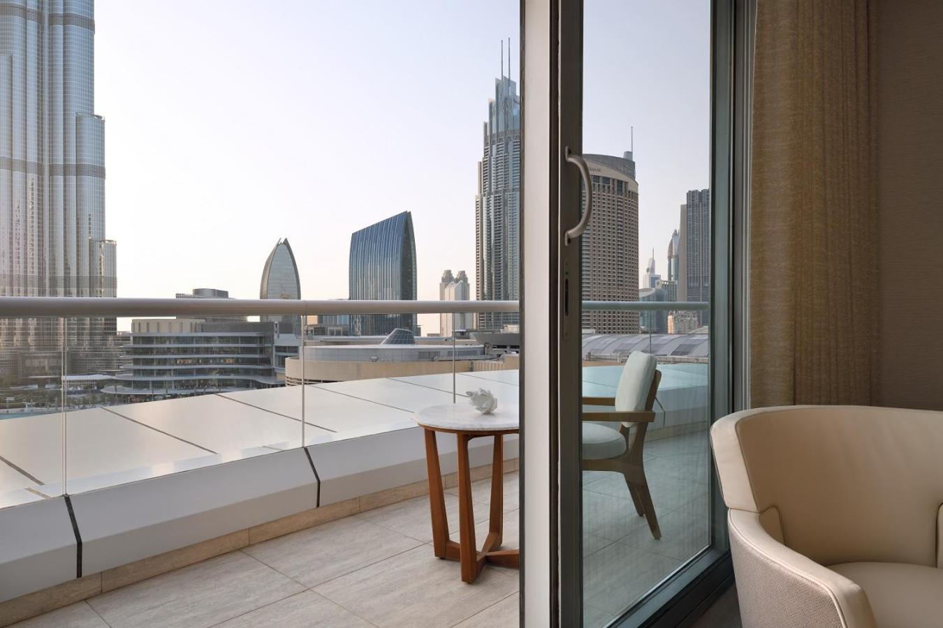 Hotel Address Downtown Dubaj Exteriér fotografie The view from a suite