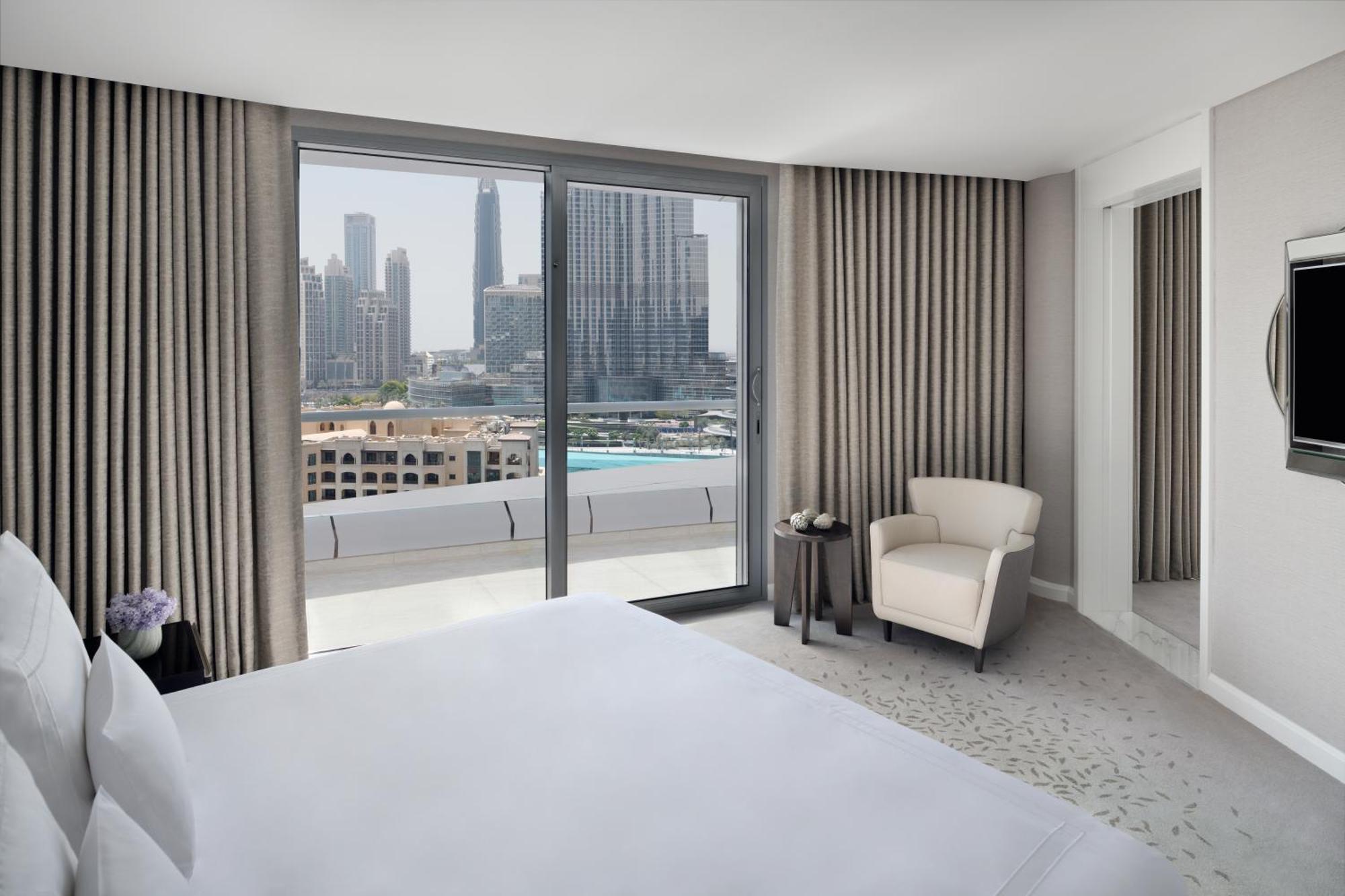 Hotel Address Downtown Dubaj Exteriér fotografie
