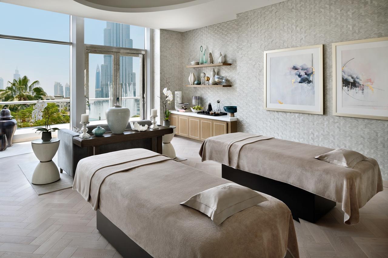 Hotel Address Downtown Dubaj Exteriér fotografie Spa at The Ritz-Carlton, DIFC